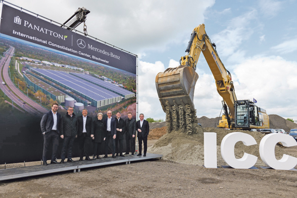 Neues International Consolidation Center (ICC) für Mercedes-Benz