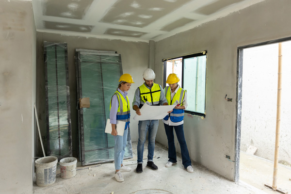 Offene Stellen am Bau brechen ein