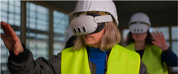 XR-Demonstrator auf der Hannover Messe