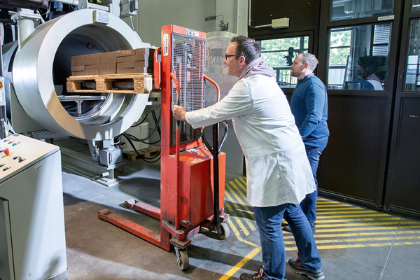 Beton mit Karbonisaten im Test