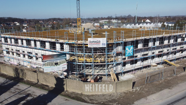 Betonkerntemperierung für Klimadecken