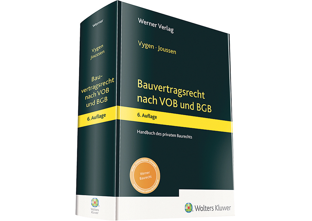 Bauvertragsrecht nach VOB und BGB - Handbuch