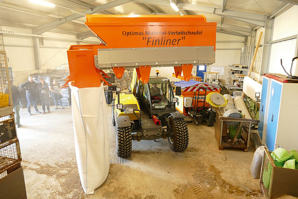 Optimas Finliner zum Befüllen von Big Bags