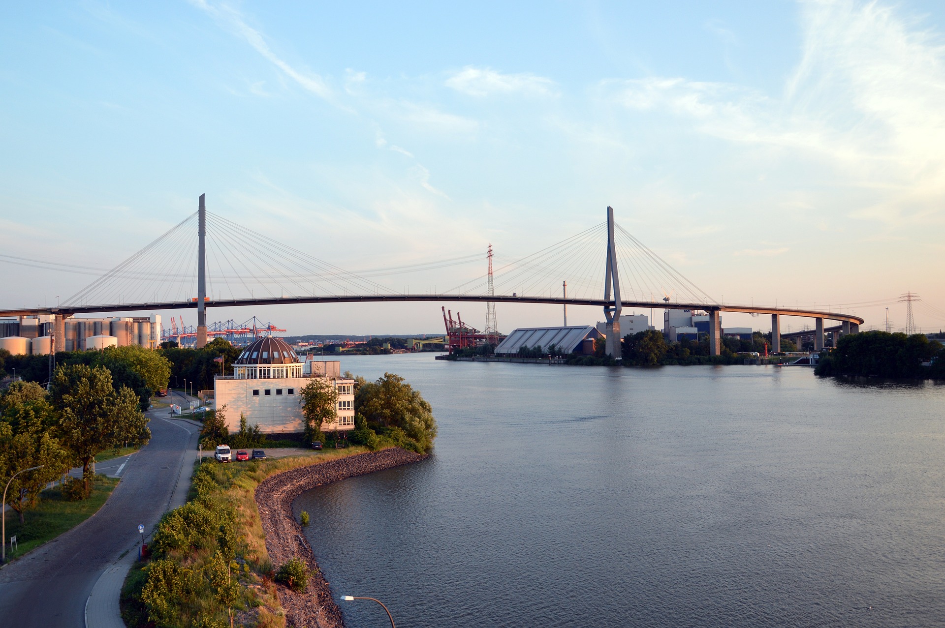 CDU kritisiert Verzögerungen beim Bau der Köhlbrandbrücke