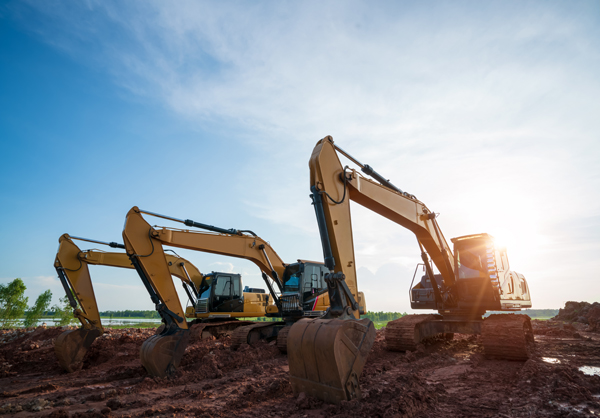 Baumaschinenumsatz um 21 Prozent gesunken