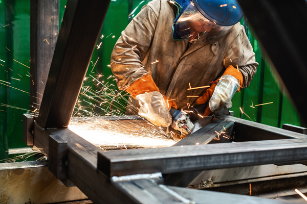 Bau in der Nachwuchsklemme