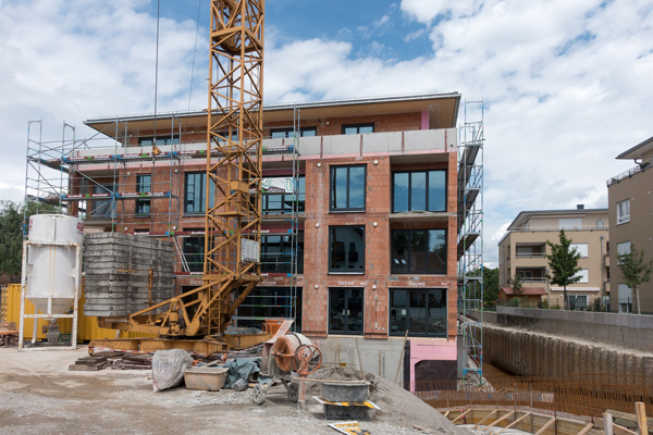Bauwirtschaft: Wohnungsneubau leidet, Gebäudetechnik boomt