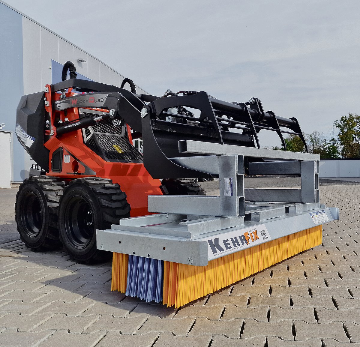 Weber Baumaschinen auf der Agritechnica