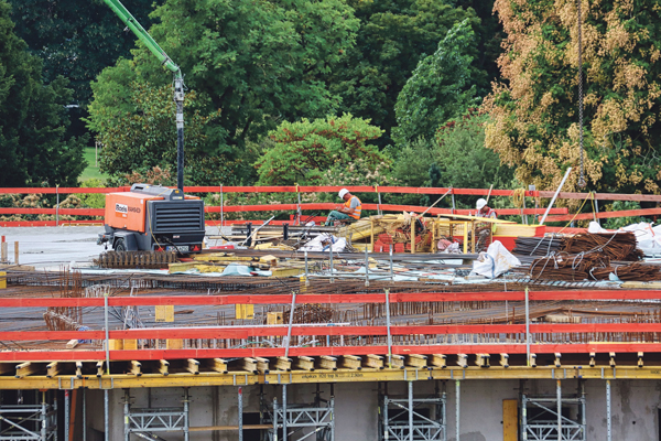 Zwiespältige Entwicklung im Bauhauptgewerbe