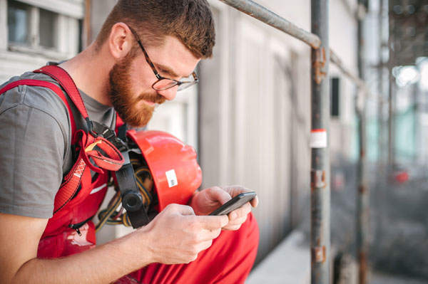 Eine App, die Baustellen revolutioniert