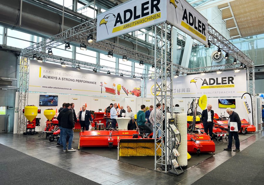 Adler begeistert Praktiker auf der Agritechnica 2023